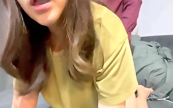 性 Hot Asian Student Enjoys Dual Penetration for Ultimate