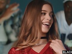 Blacked Molly Little Gets Passed Around In 6 BBC Gangbang