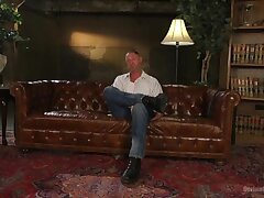 Maitresse Madeline Dick Drains New Slave With Her Evil Femdom Pussy