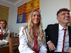 Bonnie Blue Classroom Gangbang