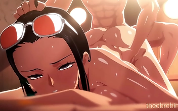 3p Sensual Japanese Matriarch's Deep, Creamy Night of Passion