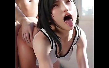 Yoshino's Curvy Night Long Hair & Passionate Pleasures