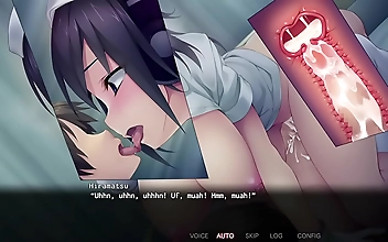 男生 Darling Tempts Him With Her Mouth Making Him
